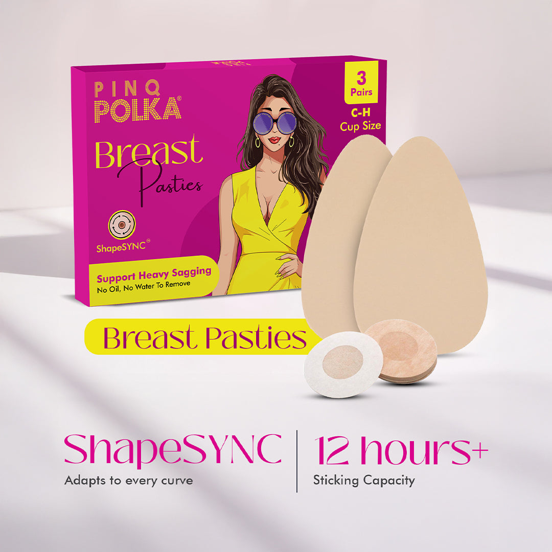 PINQ POLKA Breast X Nipple Pasties | PINQ POLKA at Broadway
