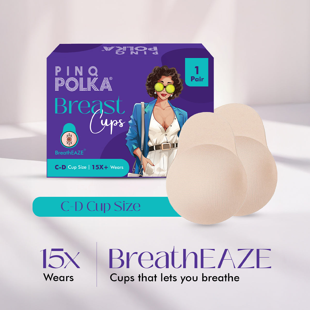 PINQ POLKA Breast Lift Cup | PINQ POLKA at Broadway