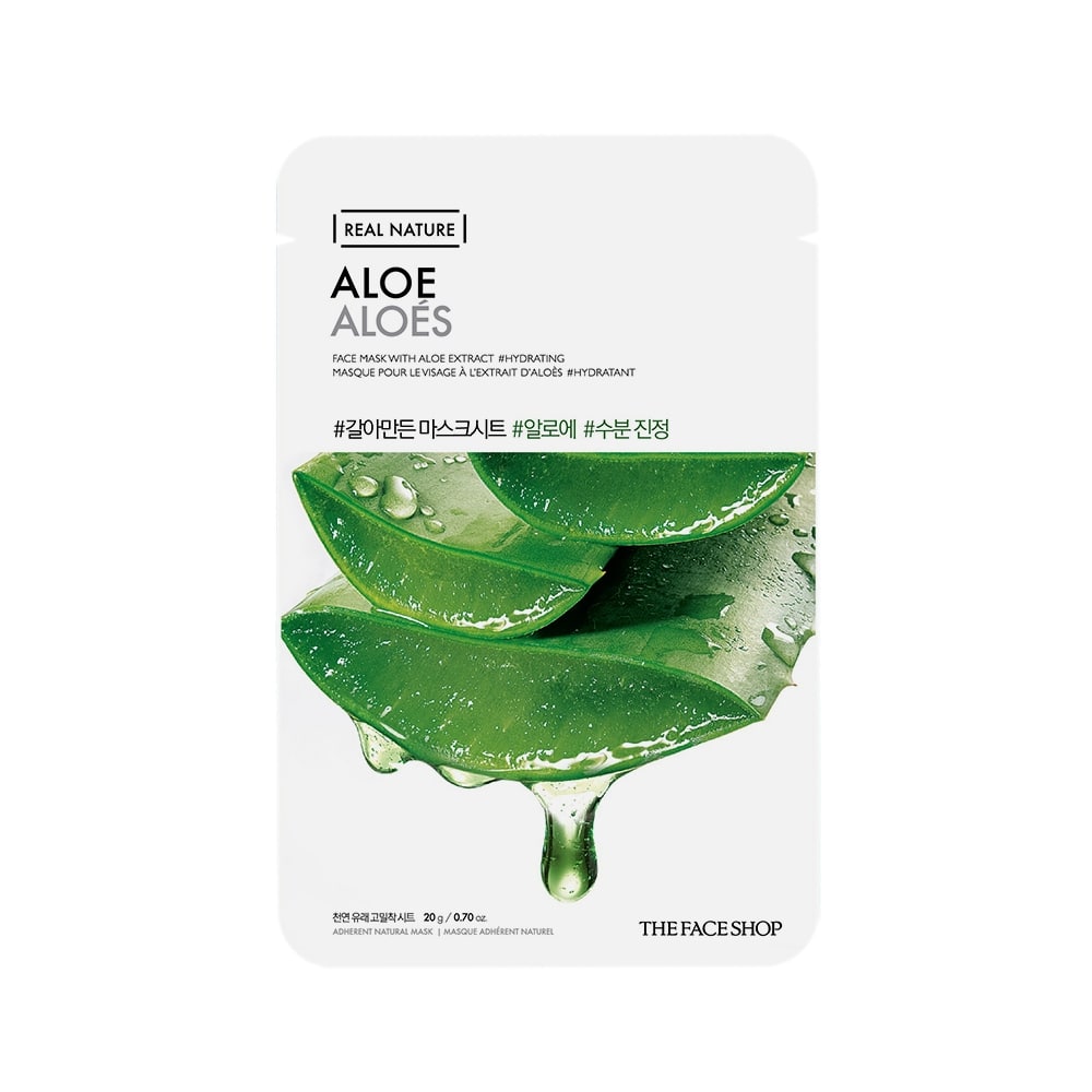 Real Nature Aloe Face Mask 20g