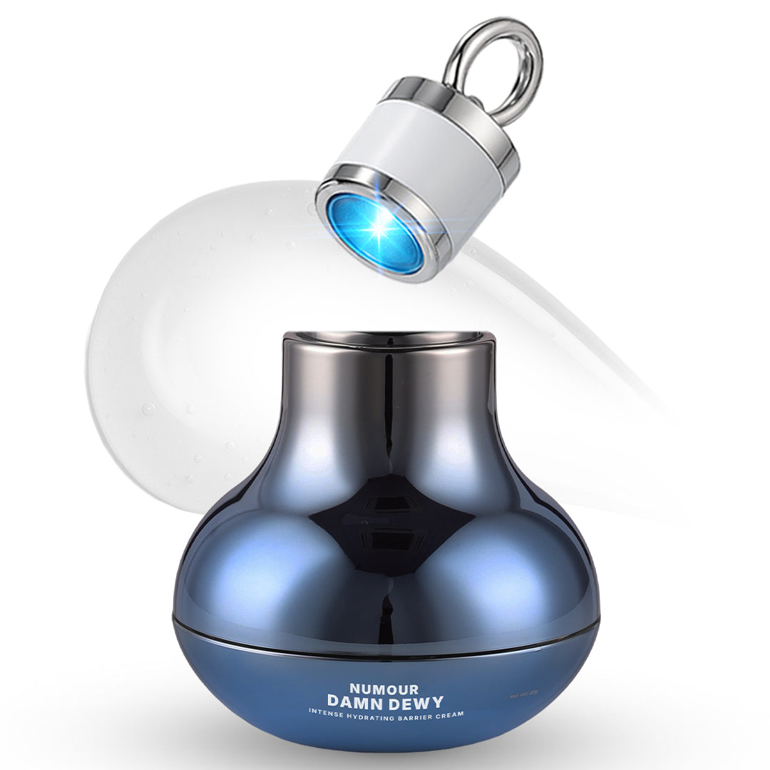 Numour Damn Dewy- Intense Hydrating & Barrier Repair Pressed Serum with Blue LED Sonic Booster | Numour at Broadway