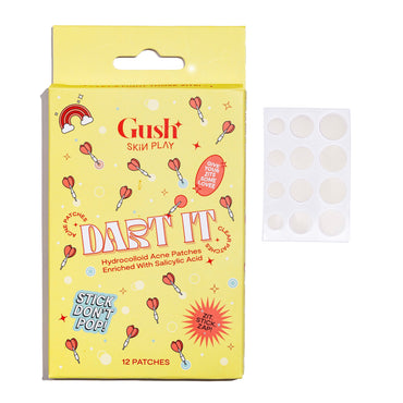 Dart It | Mini - Tea Tree & Hydrocolloid Acne Pimple Patches for Zits & Blemishes