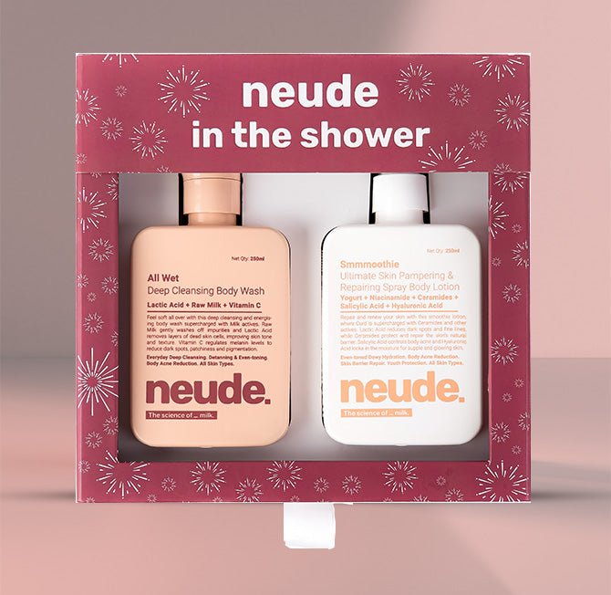 Neude In the Shower Gift Kit - Neude Skin