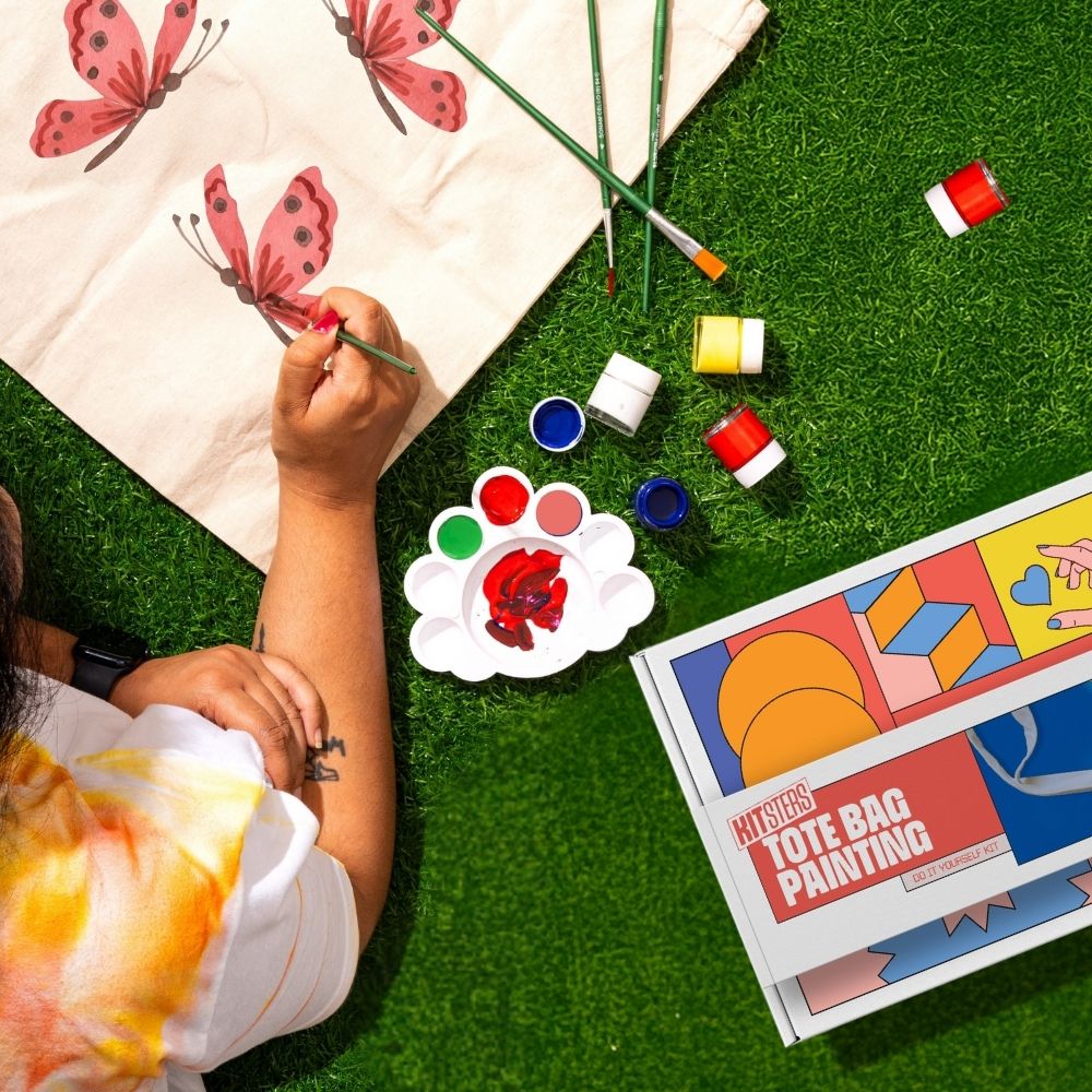 DIY Tote Bag Painting Kit | Kitsters at Broadway