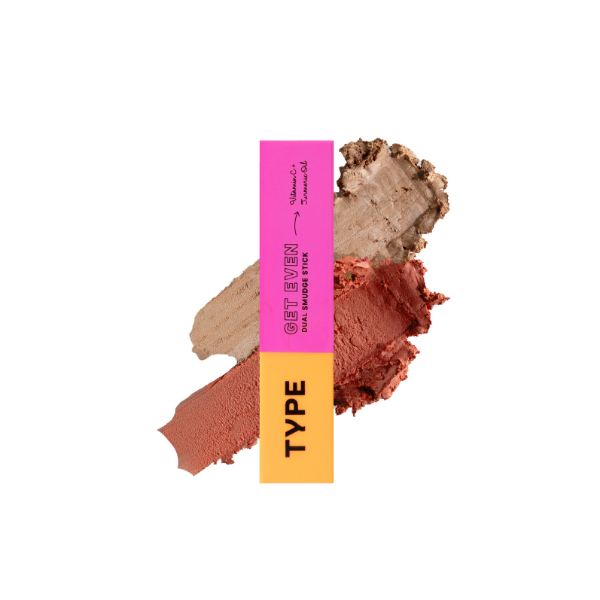 Get Even Dual Smudge Bronzer + Blush Stick | Type Beauty Inc. at Broadway
