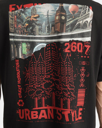 Extinction Tee Black | Crazy Mosquitoes at Broadway