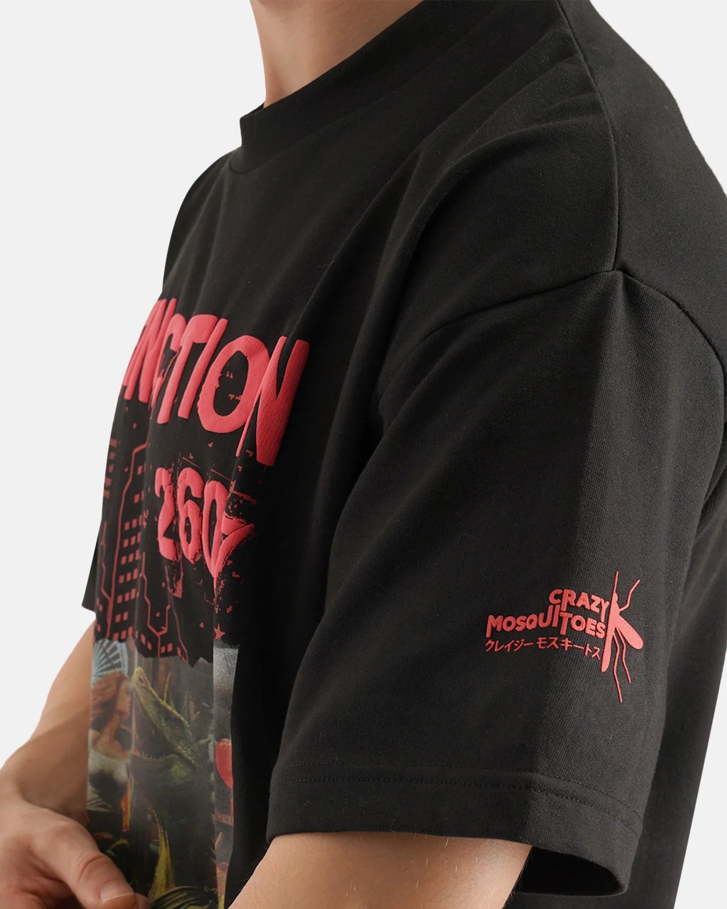 Extinction Tee Black | Crazy Mosquitoes at Broadway