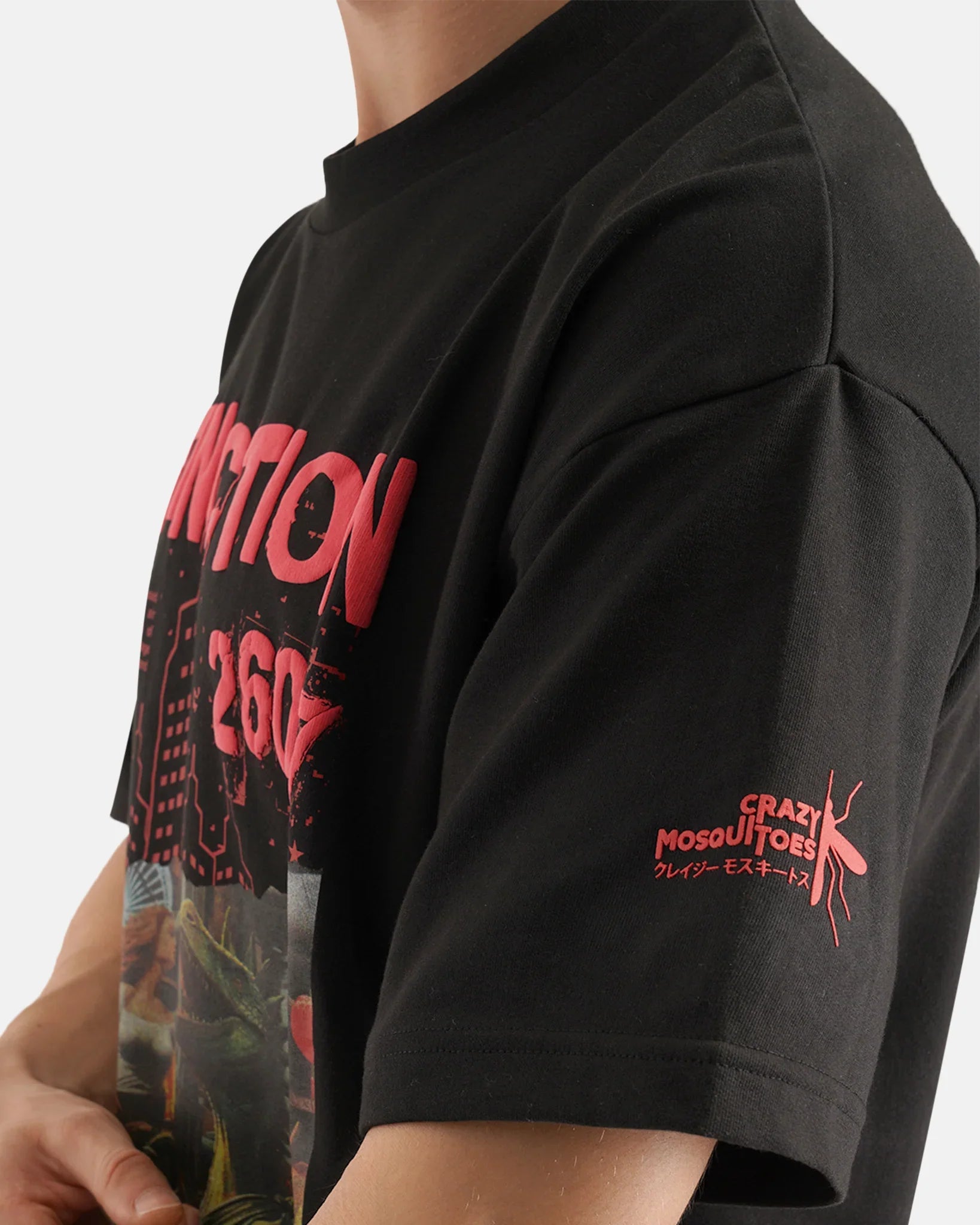 Extinction Tee Black | Crazy Mosquitoes at Broadway