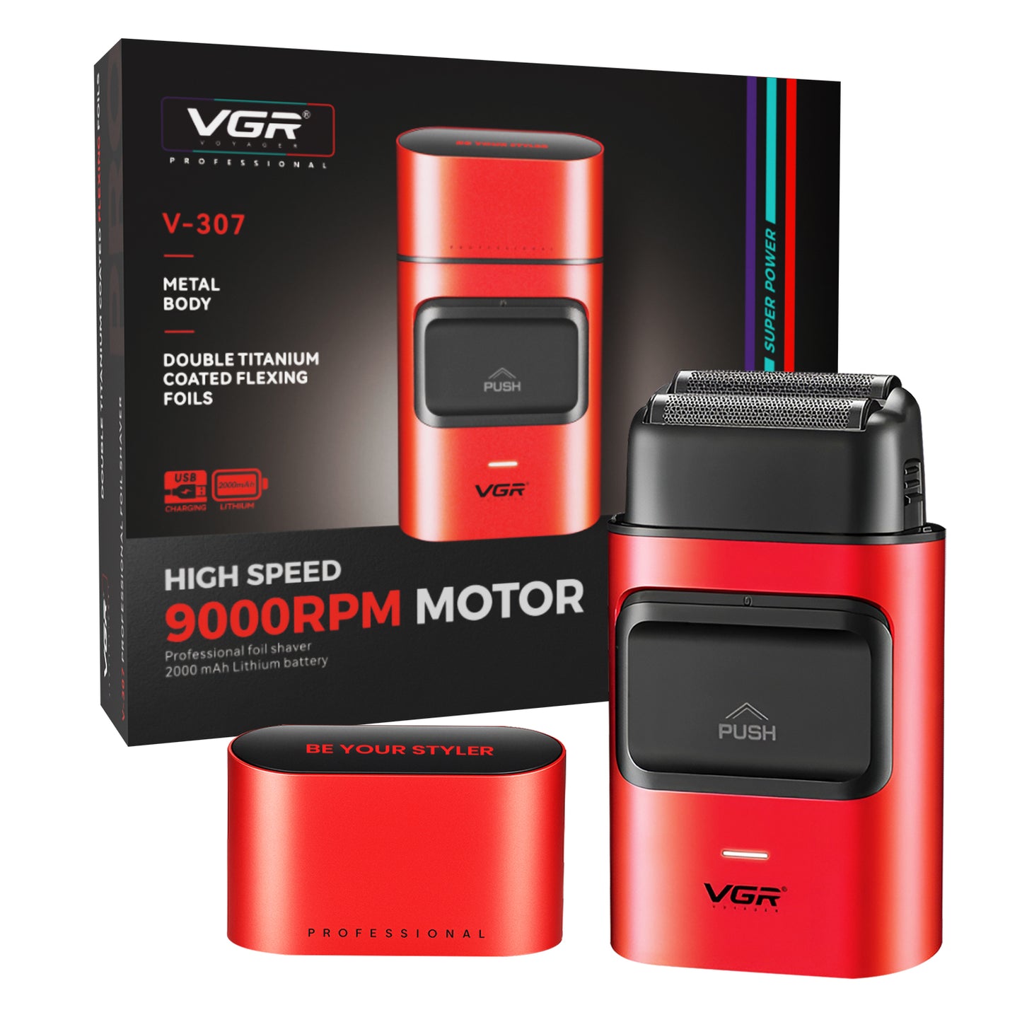 VGR V-307 Foil Shaver