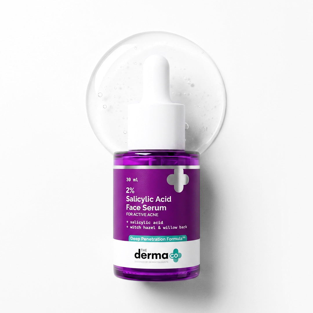 2% Salicylic Acid Face Serum for Active Acne - 30ml