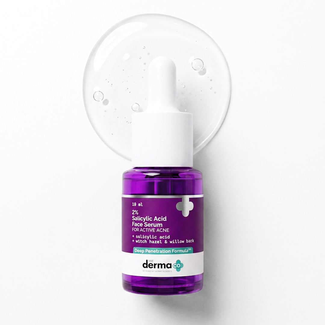 2% Salicylic Acid Serum for Active Acne - 10ml
