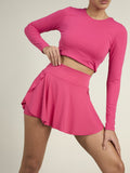 Hot Pink Swirl Tennis Skorts | Cava at Broadway