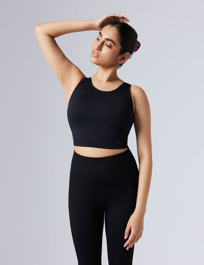 FlexRib Low-Back Cropped Tank