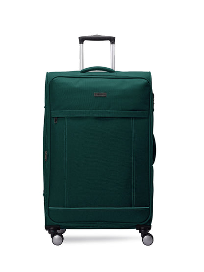 Carriall Eternal Medium Size Green Check-in Luggage