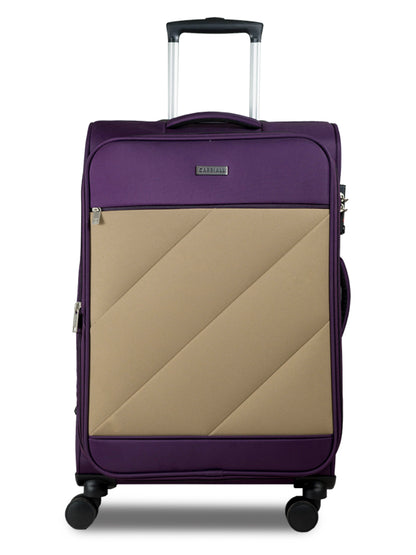 Carriall Slash Medium Size Purple Check-in Luggage
