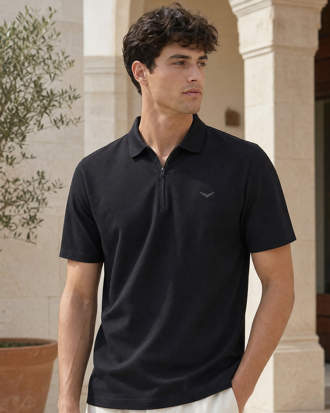 AeroZip Tech Polo T-Shirt
