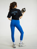 Black Cava Sport Oversized Printed Tee - Women | Cava at Broadway