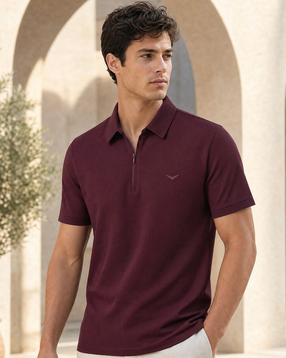 AeroZip Tech Polo T-Shirt
