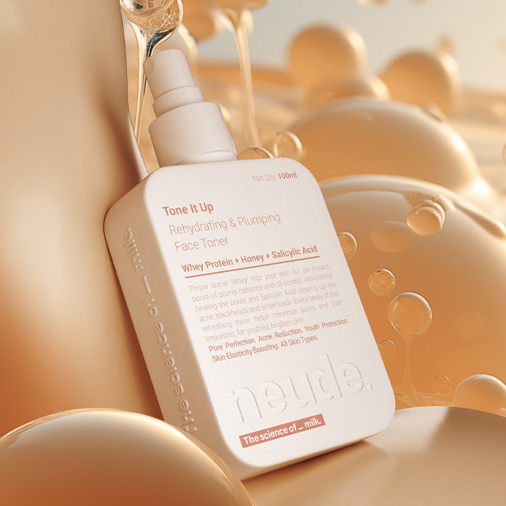 The Peptide Prep - Milk Cleanse & Tone Routine - Neude Skin