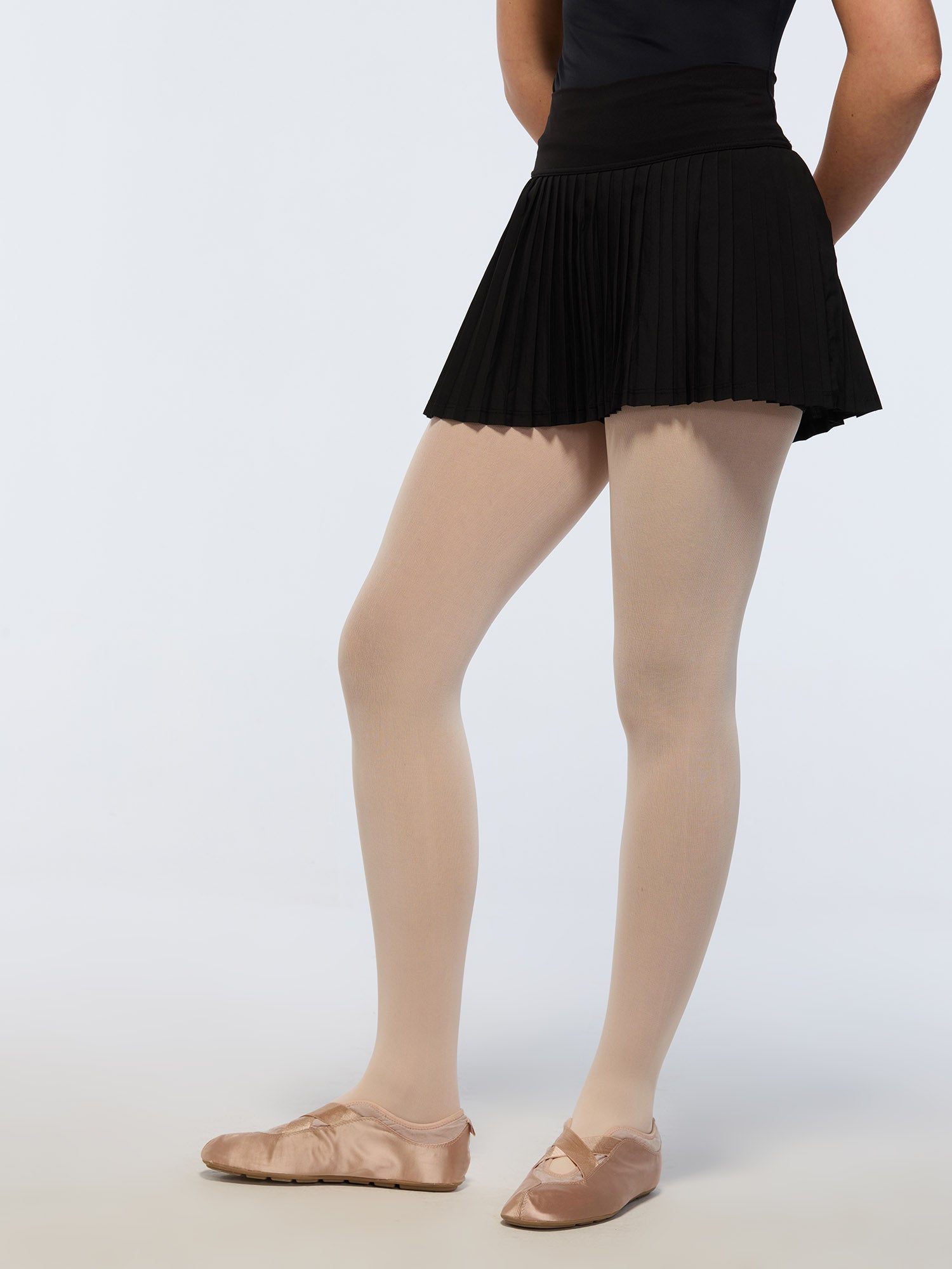 Black Plie Pleated Skort | Cava at Broadway