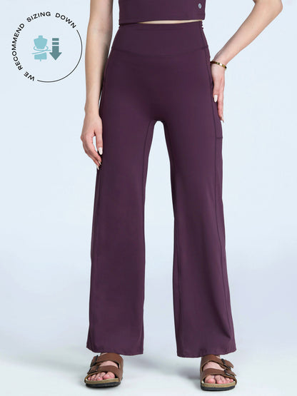 Wine Adaptive Track Pants