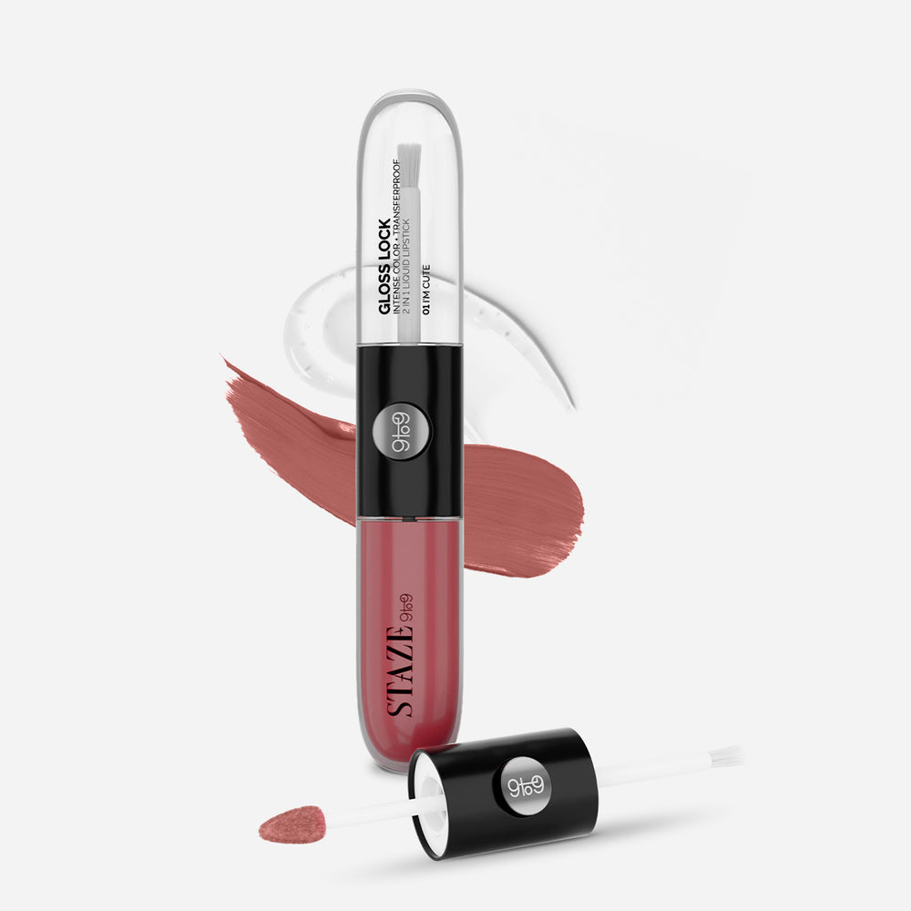 Staze Gloss Lock 2-in-1 Liquid Lipstick | Staze at Broadway