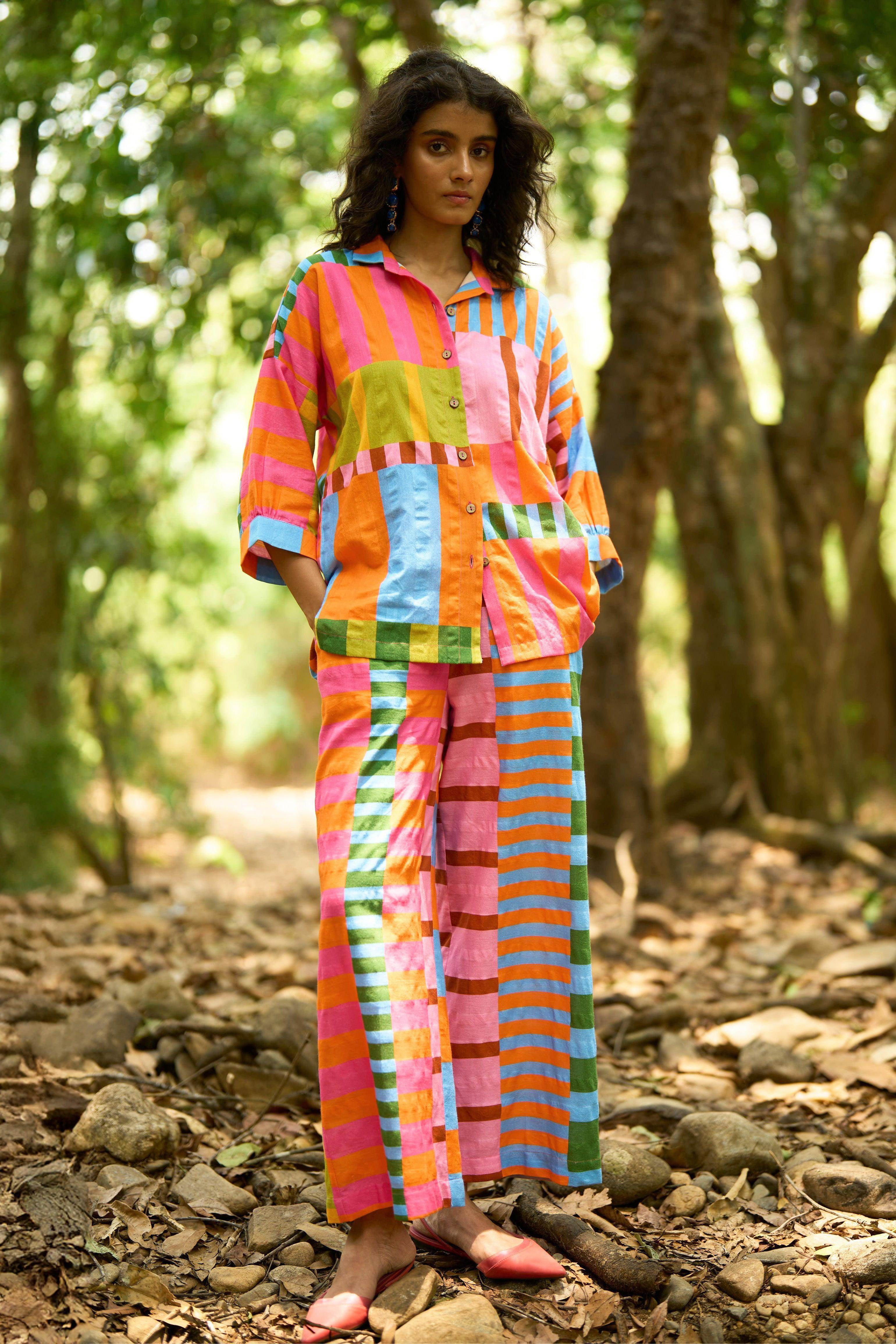 IRREGULAR STRIPE SHIRT | Dash and Dot at Broadway