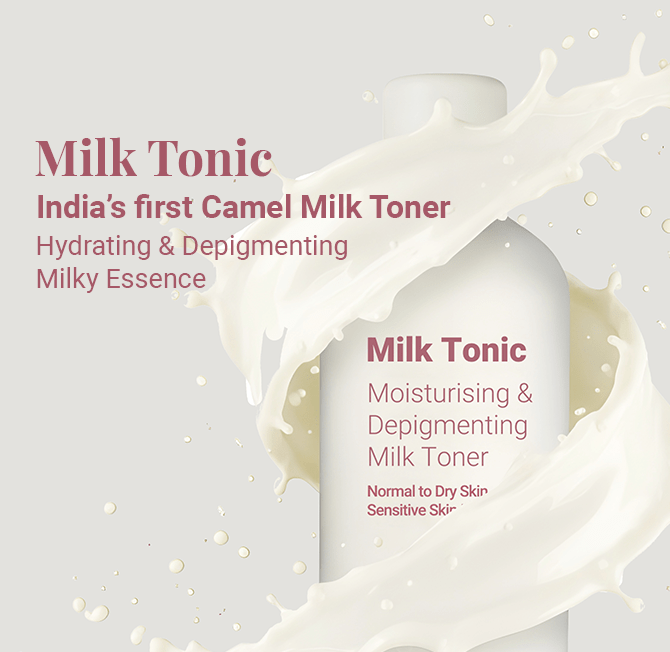 Milk Tonic: Depigmenting & Hydrating Toner with Camel Milk, Ceramides and Snail Mucin - Neude Skin