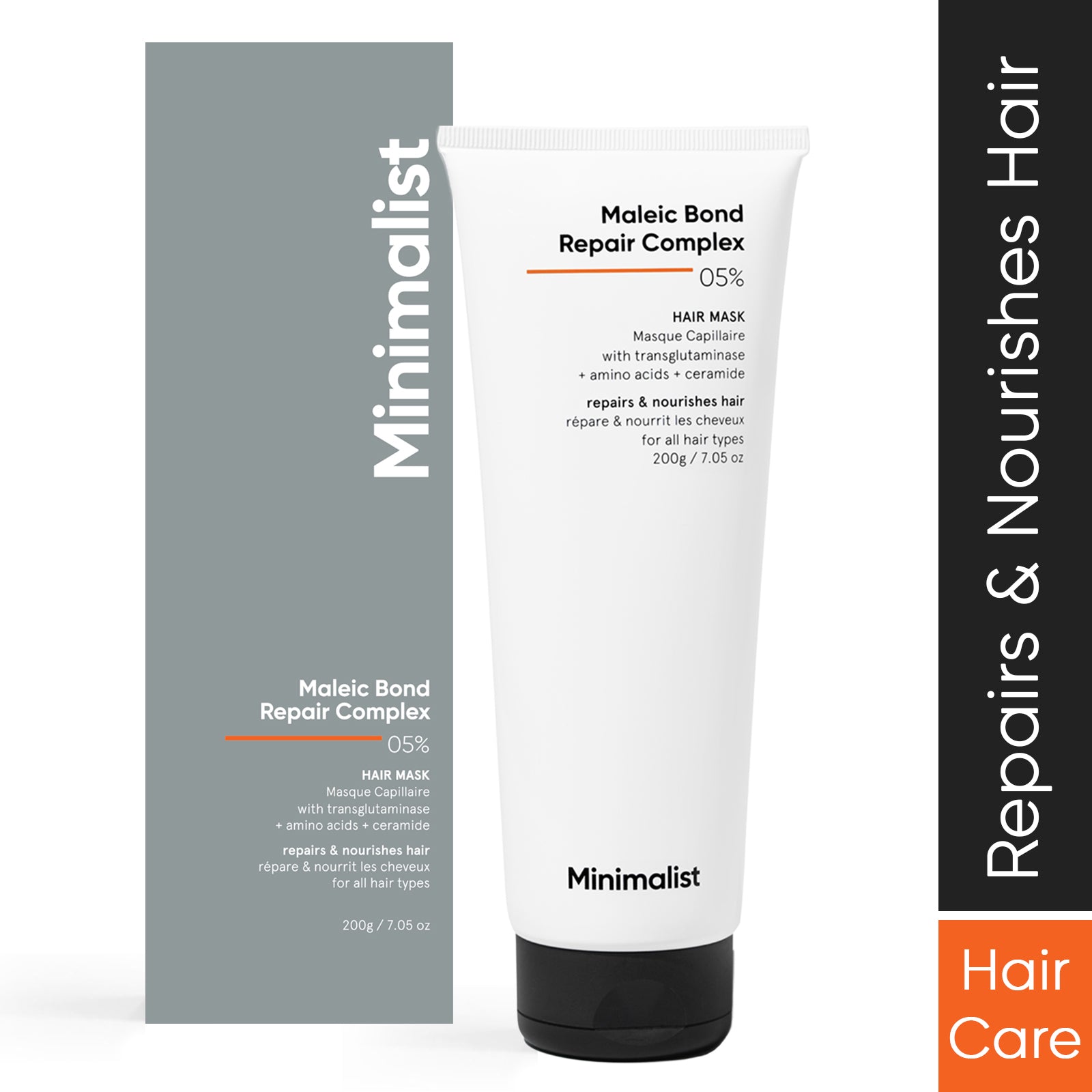 Minimalist Maleic Bond Repair Complex 05% Hair Mask | Minimalist at Broadway