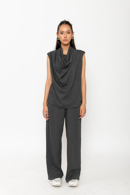 Contemponari-S'mores Pant-Grey | Contemponari at Broadway