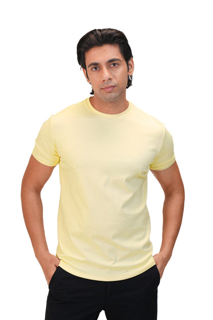 Absolute Cotton Crew - Lemon Yellow