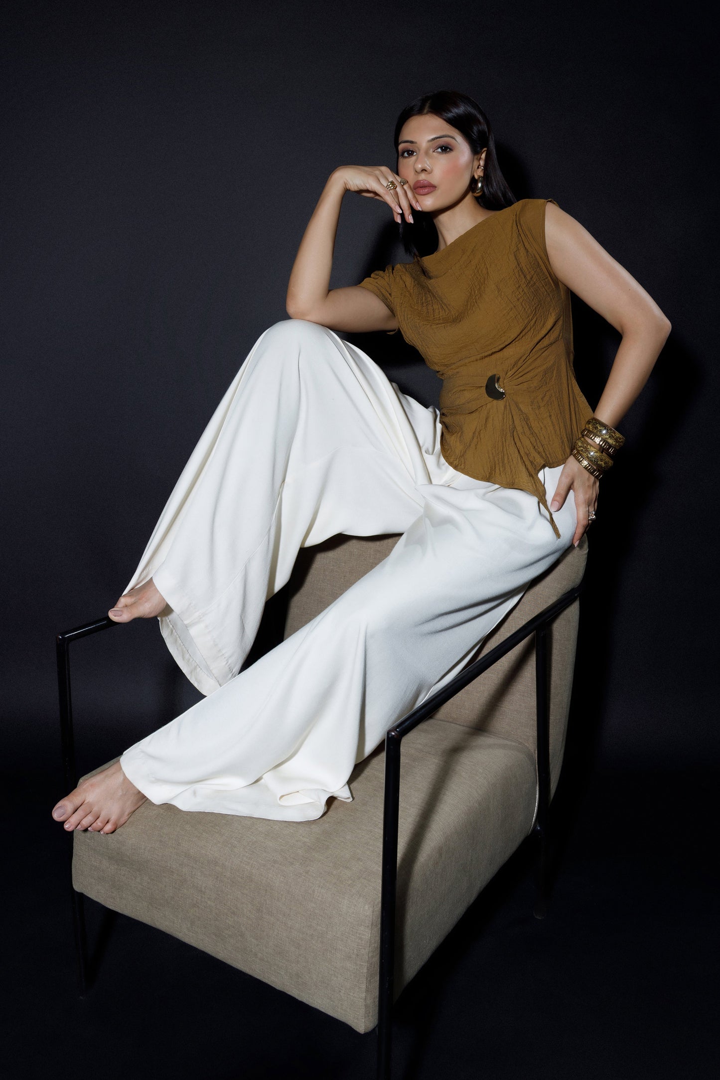 Draped Top
