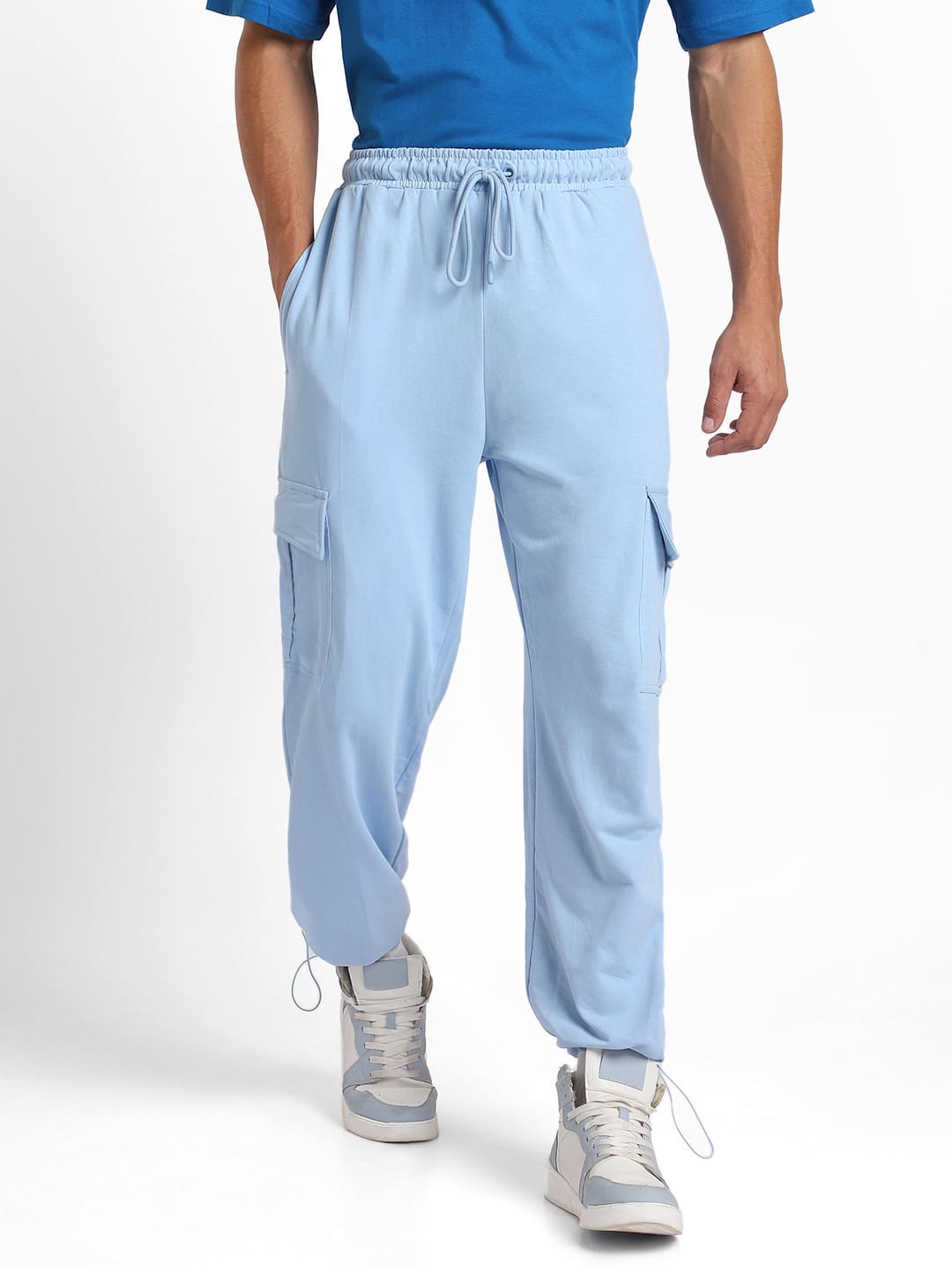 Relaxed Fit Cargo Joggers