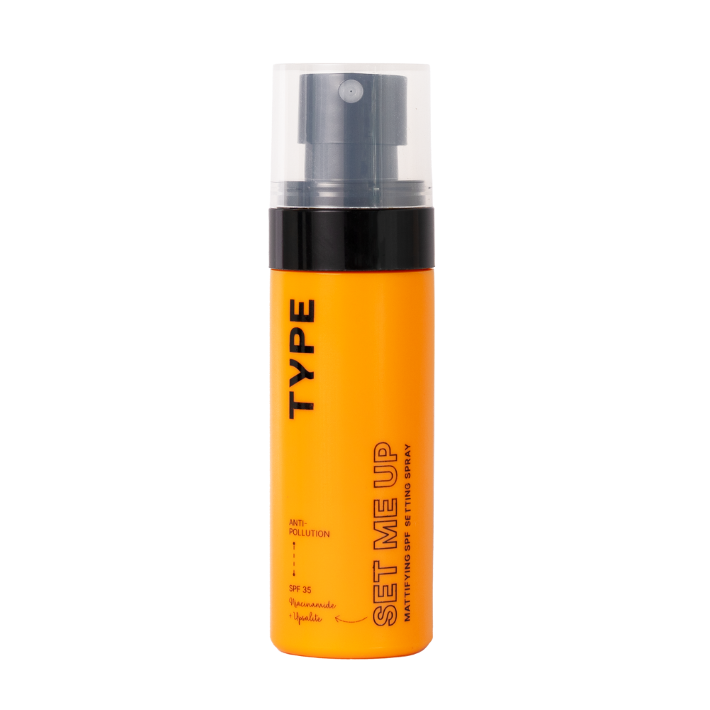 Set Me Up Mattifying SPF Setting Spray | Type Beauty Inc. at Broadway