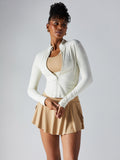 Ivory Sculptor Jacket | Cava at Broadway