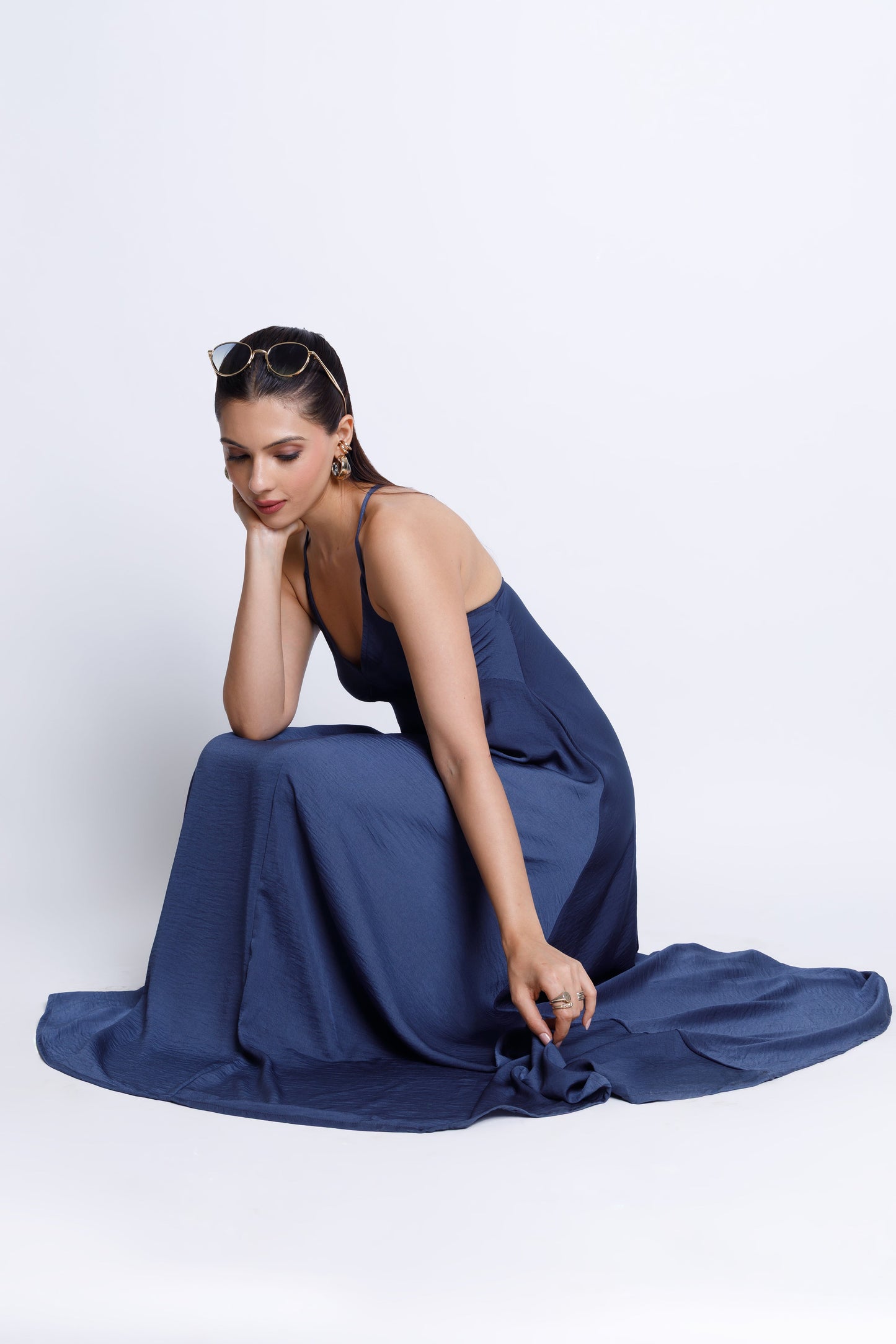Strappy V-Neck Midi