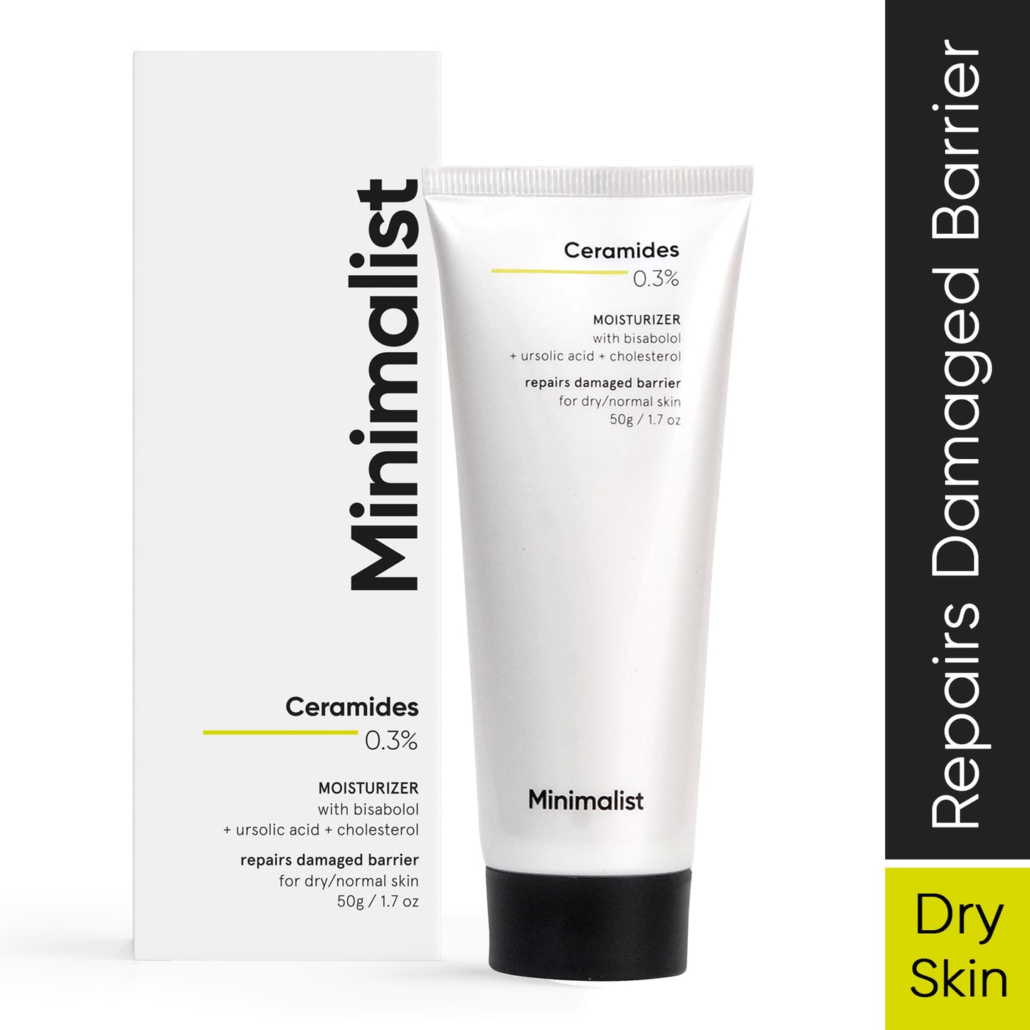 Minimalist Ceramides 0.3% Moisturizer with Bisabolol 50g