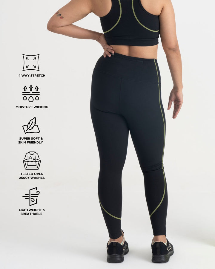 Yin Yang 7/8 Leggings | Hunnit at Broadway