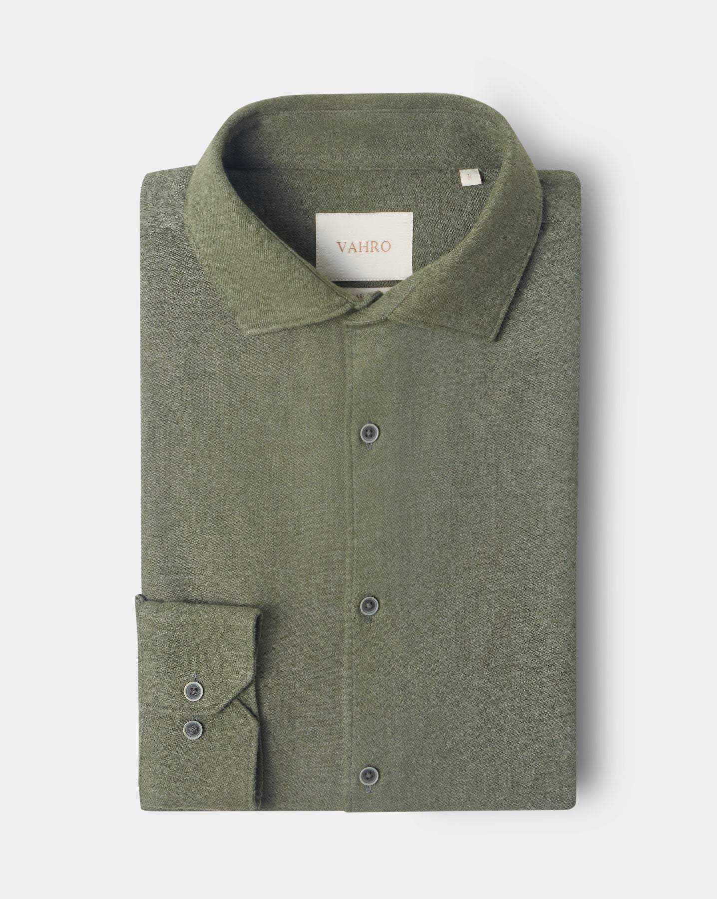 The Heritage Flannel Shirt Olive