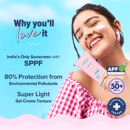 Radiance+ Dewy Sunscreen In-Vivo Tested with Watermelon & Niacinamide with SPF 50 & PA++++ - 30g