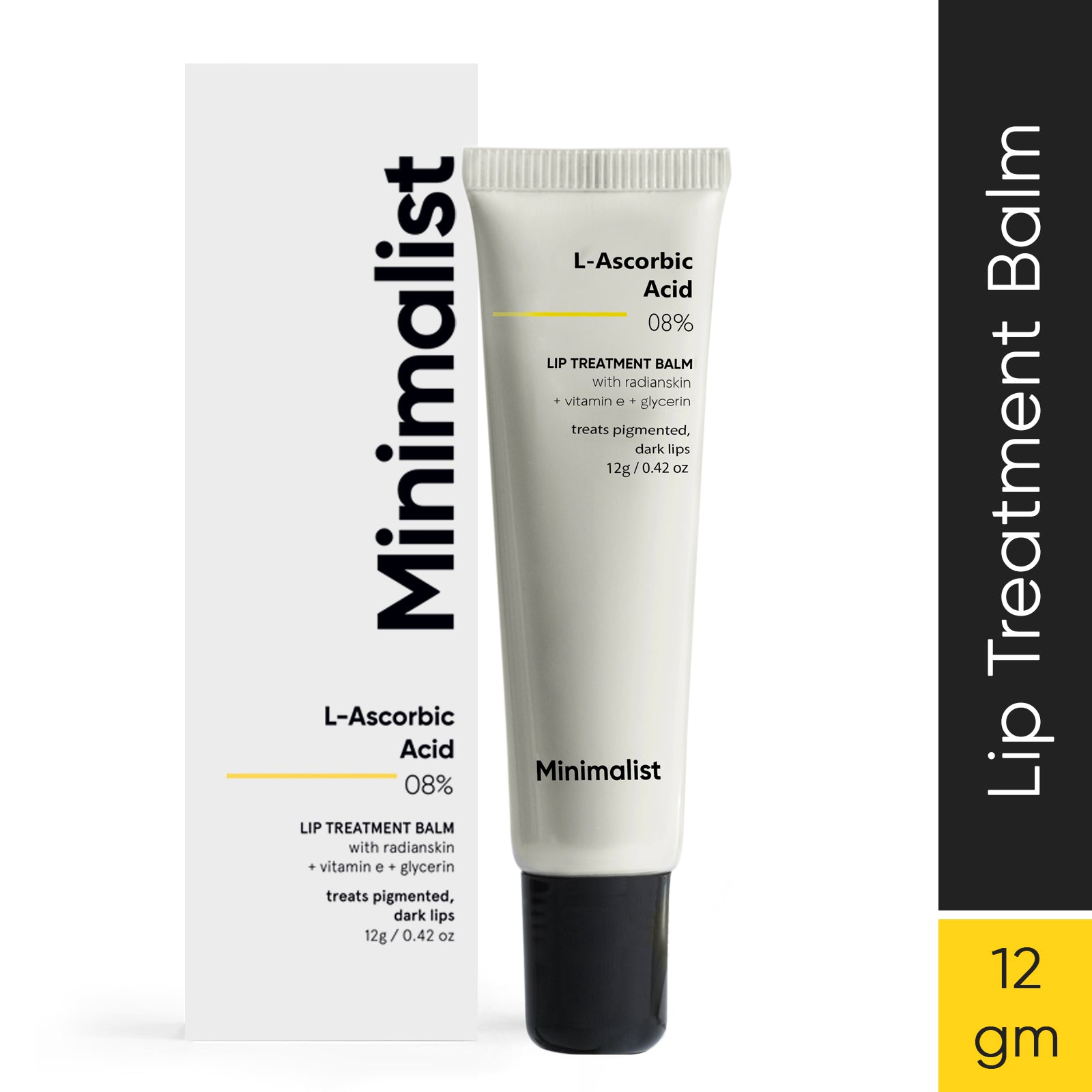 Minimalist L-Ascorbic Acid 08% Lip Treatment Balm 12g | Minimalist at Broadway