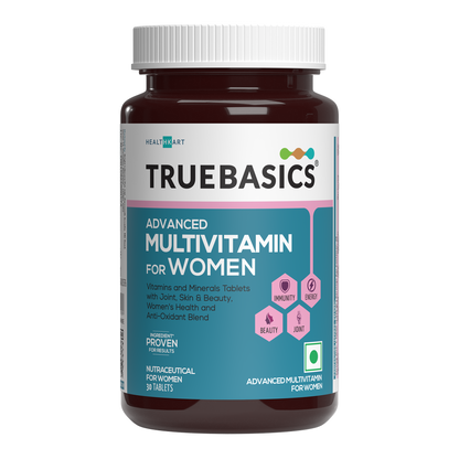 Advanced Multivitamin for Women, 30 Tablets | With Clinically Researched Ingredients | For Energy, Immunity and Joints, Maintains Hormonal Balance