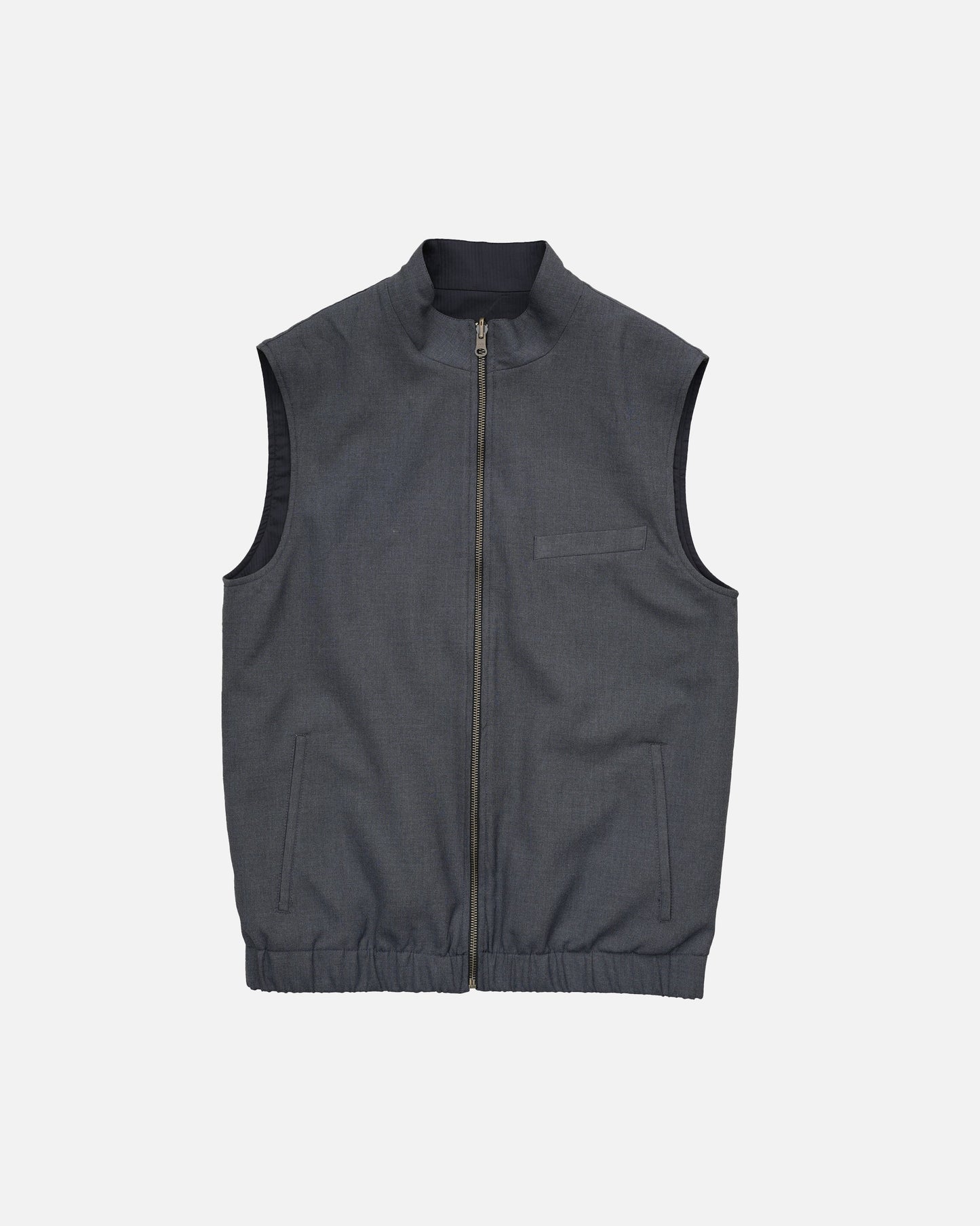 Bare Brown Reversible Jacket - Black & Charcoal