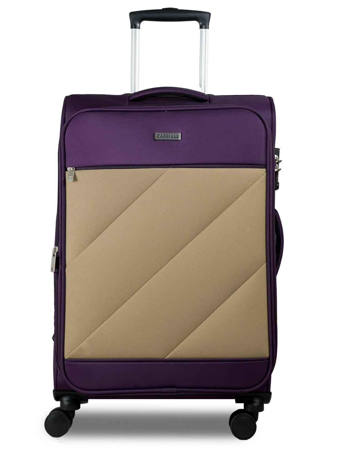 Carriall Slash Large Size Purple Check-in Luggage