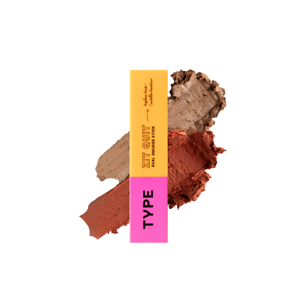 Zit Quit Dual Smudge Bronzer + Blush Stick | Type Beauty Inc. at Broadway