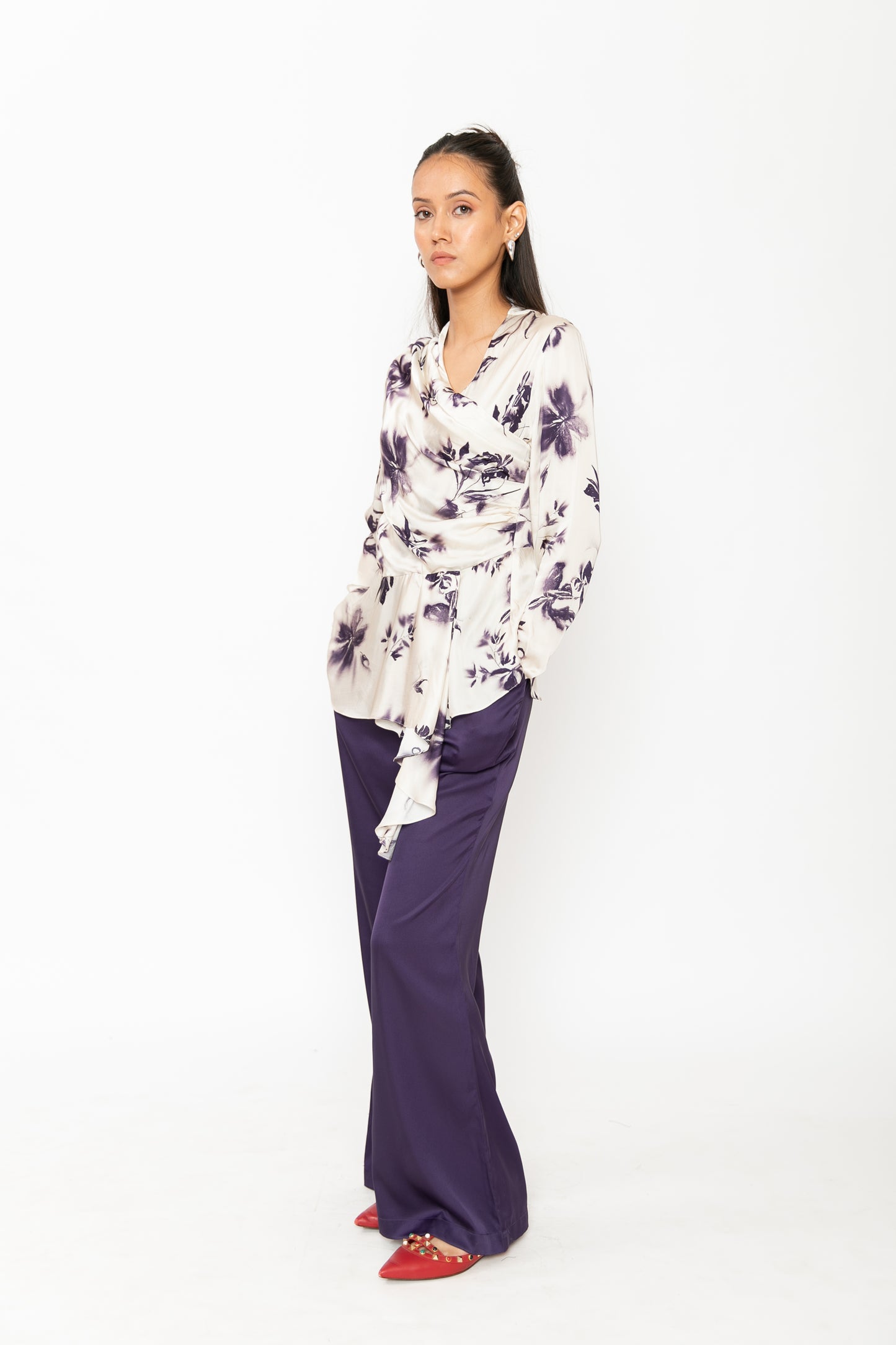 Contemponari-Magnolia Top-Cream