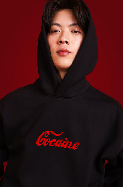 cocaine. - korean oversized hoodie | sorta at Broadway