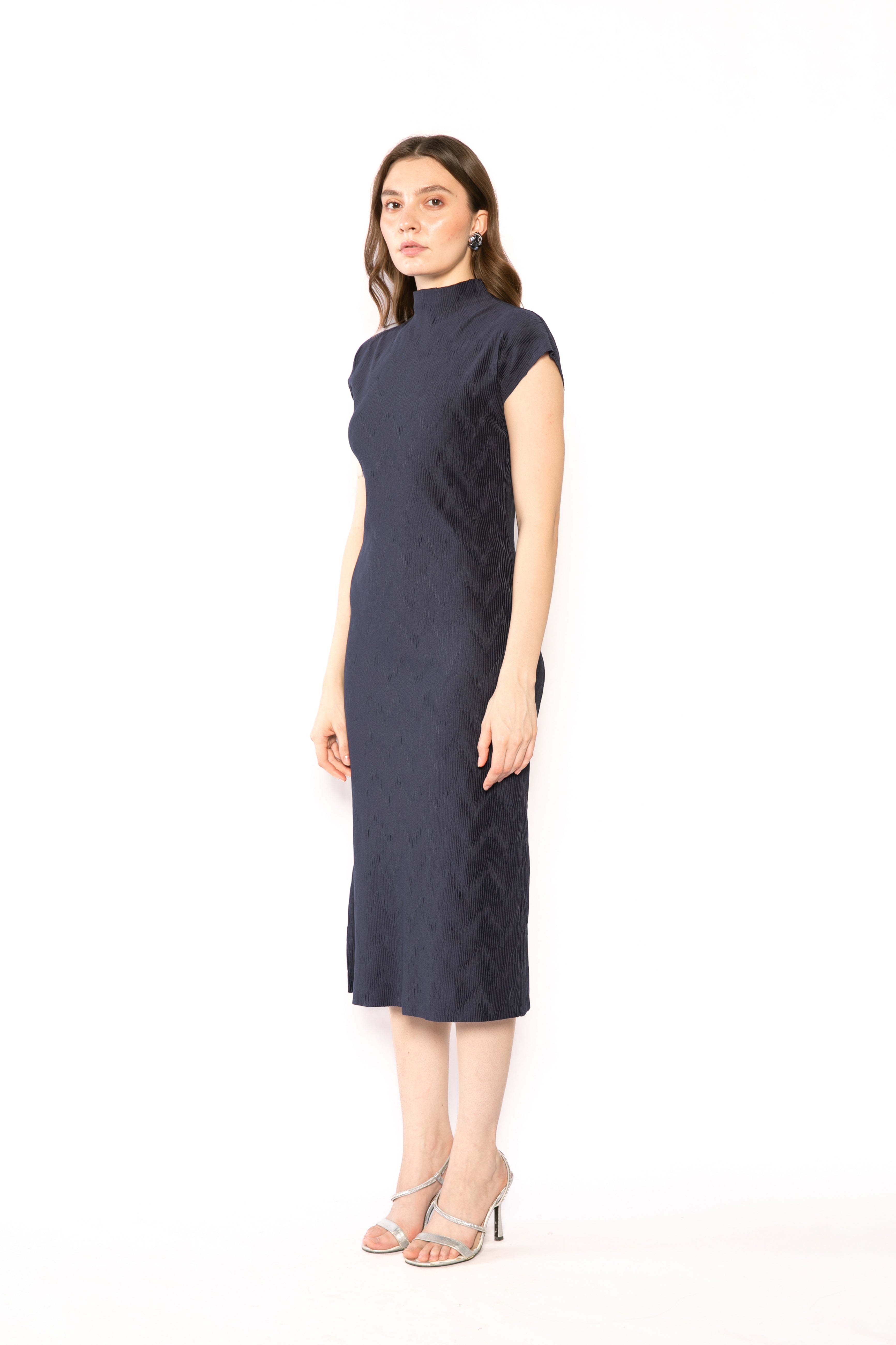 Contemponari-Athena Dress-Blue | Contemponari at Broadway