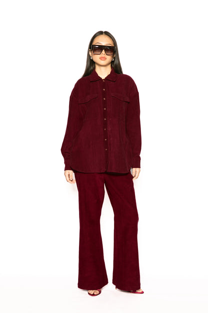 Contemponari-Olympus Shirt-Wine