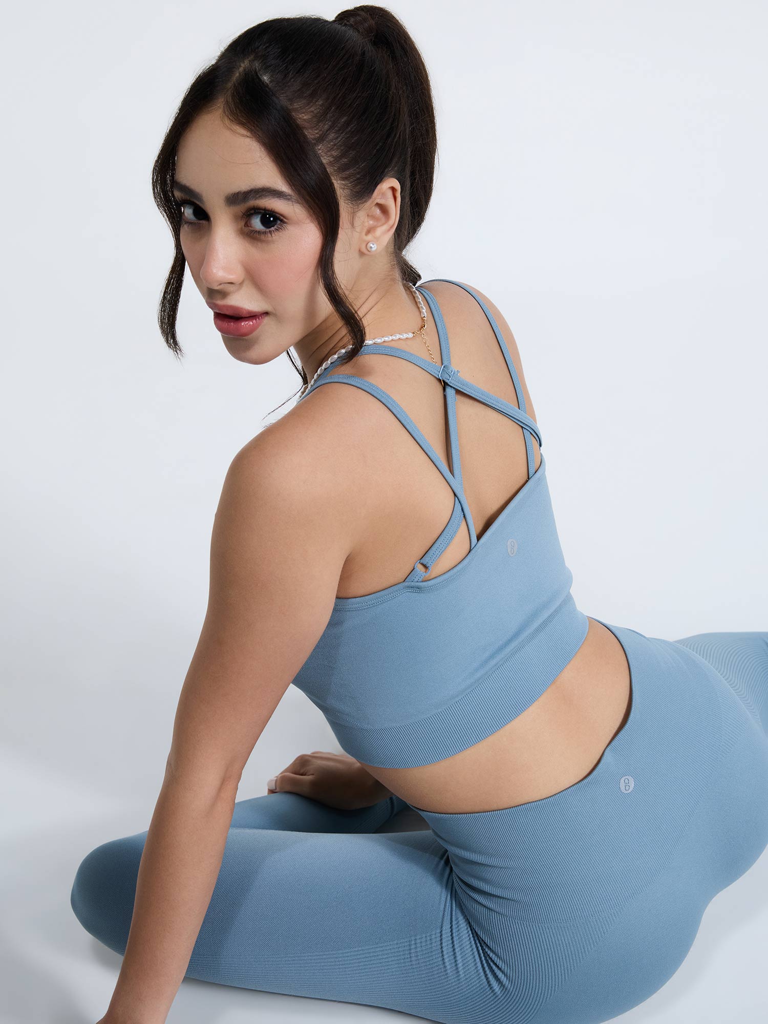 Blue Super Stretch Brami | Cava at Broadway