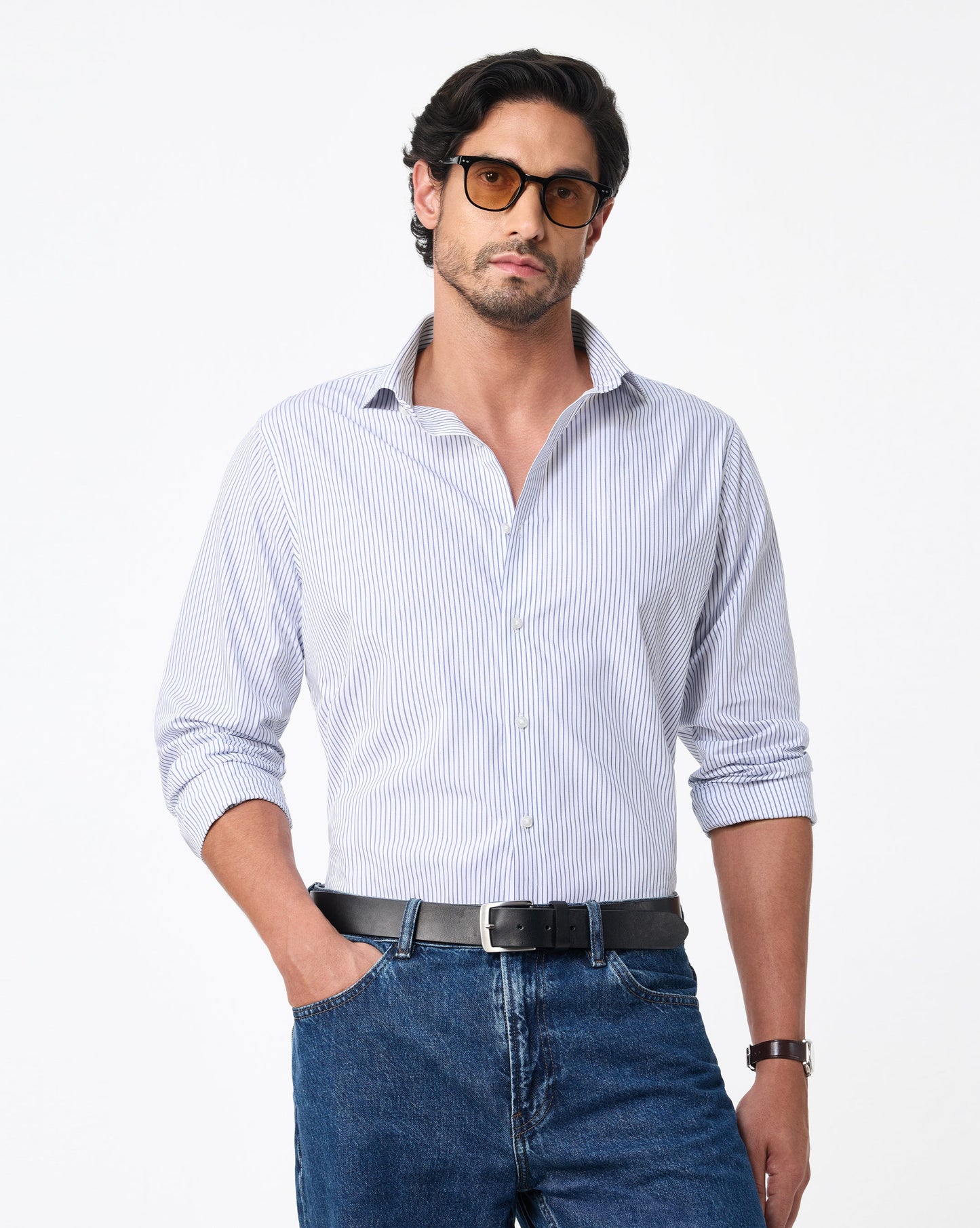 The Kingsley Stripes Pacific Dress Shirt